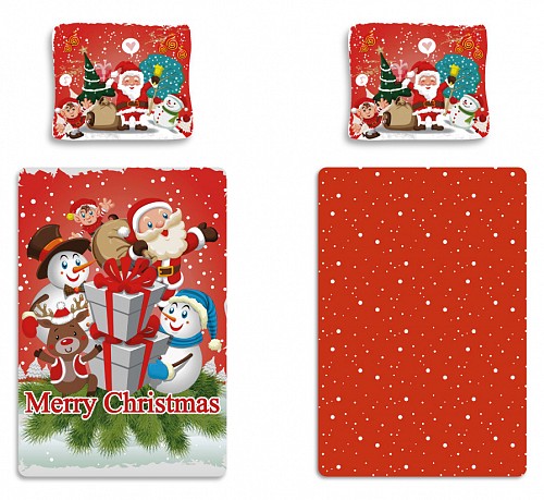 Christmas Merry Christmas, duvet cover 140×200cm, 70×90 cm