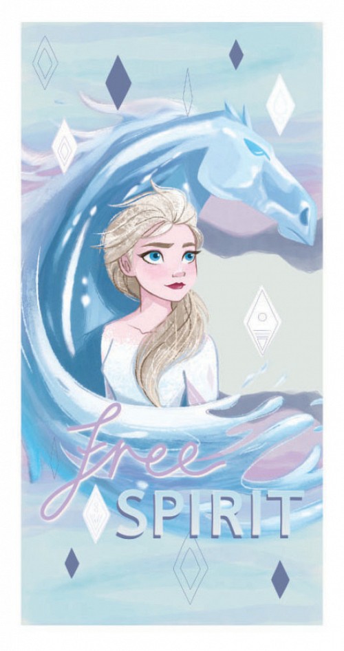 Disney Frozen Ice Horse bath towel, beach towel 70x137 cm (Fast Dry)