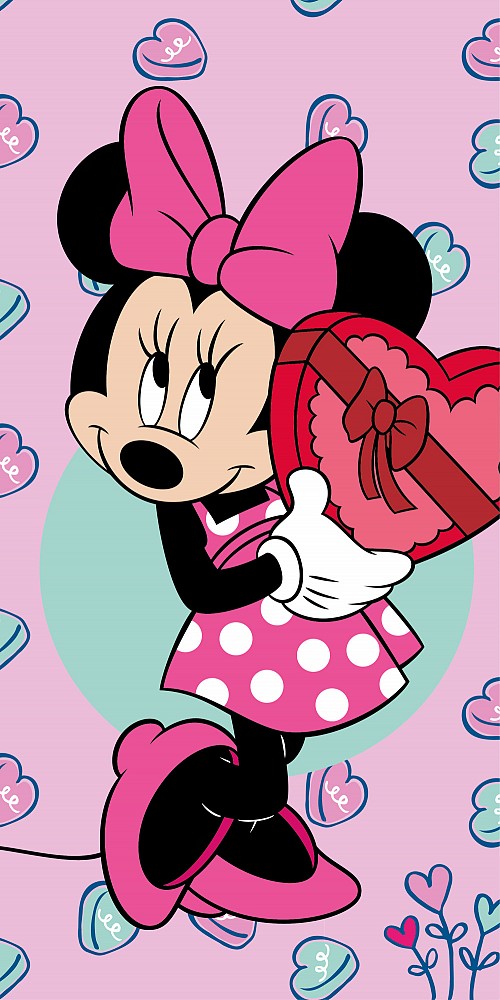 Disney Minnie  Sweets bath towel, beach towel 70x140cm