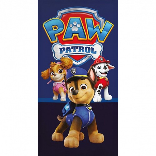 Paw Patrol bath towel, beach towel 70x140cm (Fast Dry)