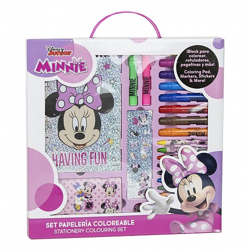 Disney Minnie  Smiles stationery set