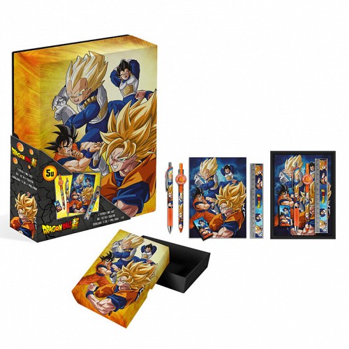 Dragon Ball 5-piece stationery set in box