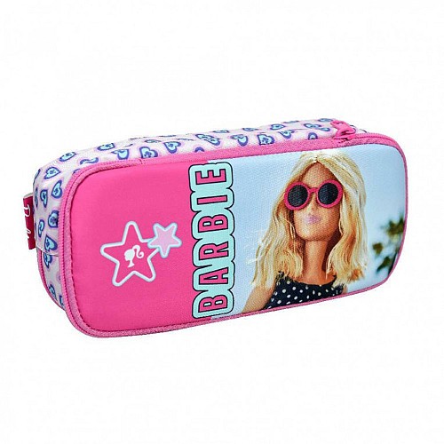 Barbie Summer 2-compartment pencil case 26 cm