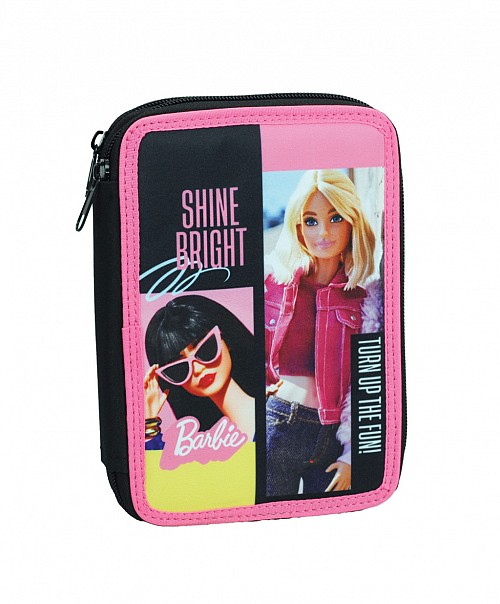 Barbie Shine Bright filled double-decker pencil case
