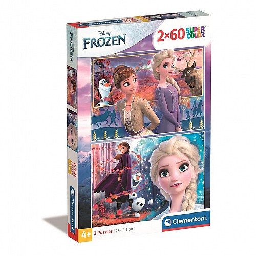 Disney Frozen Wind 2x60 pcs puzzle Clementoni CMC21609
