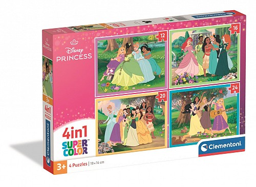 Disney Princess Colloquy 4 in 1 Puzzle Clementoni CMC21746