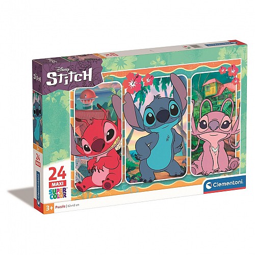 Disney Lilo and Stitch Evile 24-piece maxi puzzle Clementoni  CMC24029