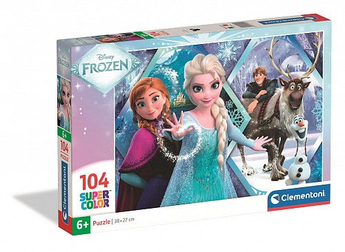 Disney Frozen Ice Kingdom 104-piece Clementoni  CMC25045