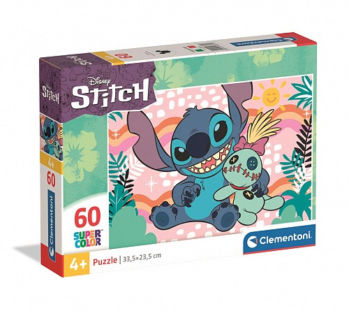Disney Lilo and Stitch Scrump’s Day Clementoni 60-piece puzzle  CMC26331