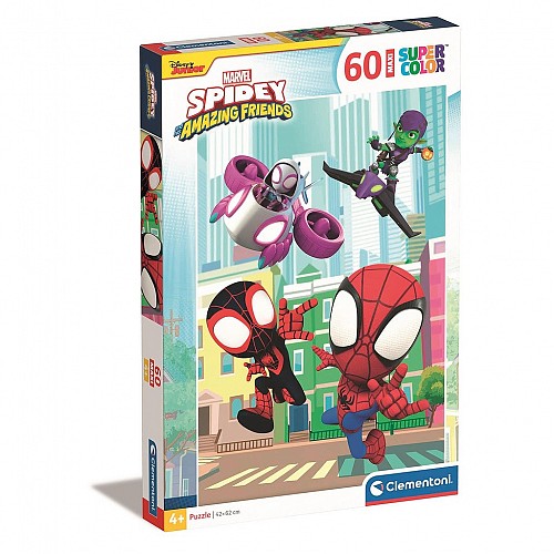 Spiderman Spidey 60-piece Maxi Puzzle Clementoni
