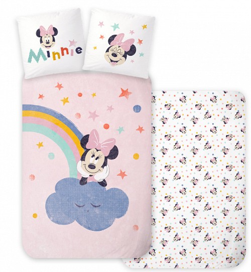 Disney Minnie  Dreamland children's, kindergarten bedding set 100×135 cm, 40×60 cm