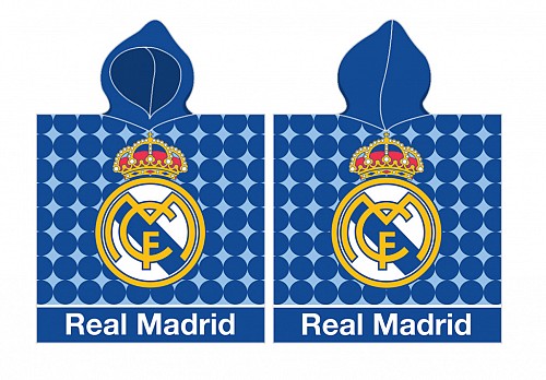 Real Madrid Los Blancos beach towel poncho 55x110 cm (Fast Dry)