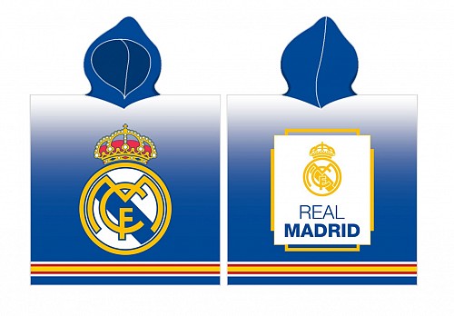 Real Madrid La Liga beach towel poncho 55x110 cm