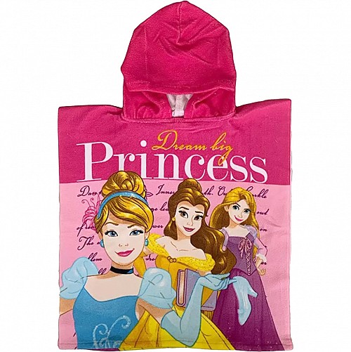 Disney Princess Dream beach towel poncho 50x100 cm (Fast Dry)