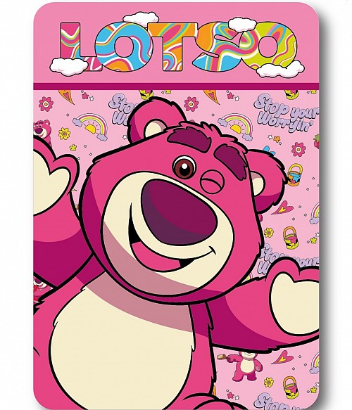 Disney Toy Story Lotso fleece blanket 100x140cm