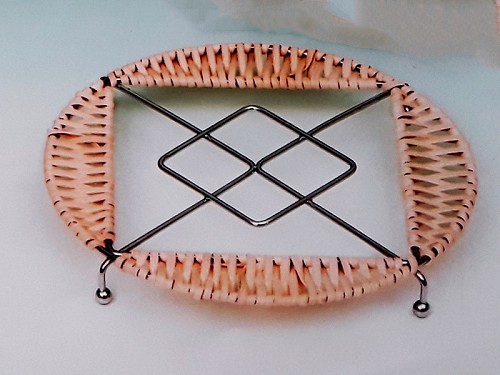 Σουπλά Κατσαρόλας Ξύλινο Μπαμπού/Μεταλλικό