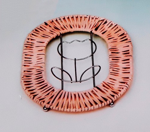 Σουπλά Κατσαρόλας ξύλινο μπαμπού/Μεταλλικό