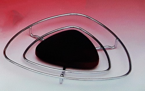 Σουπλά Κατσαρόλας Μεταλλικό Chrome JY616