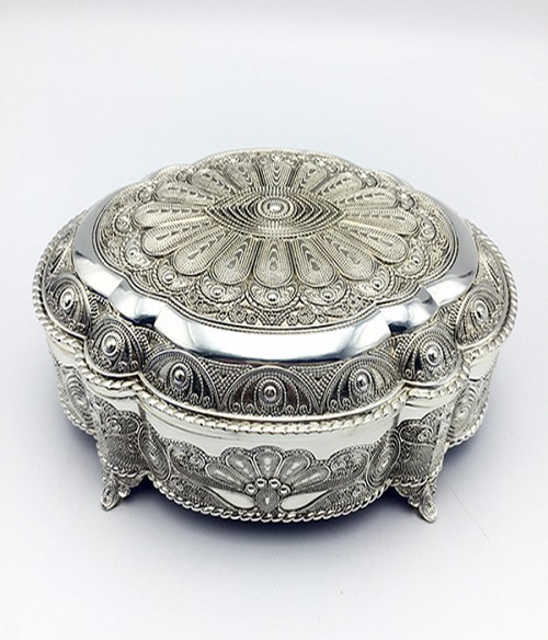 Μπιζουτιέρα Επάργυρη Λακαριστή 104HQ17954