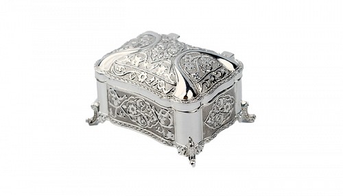 Μπιζουτιέρα Επάργυρη Ορθογώνια 104HQ23509