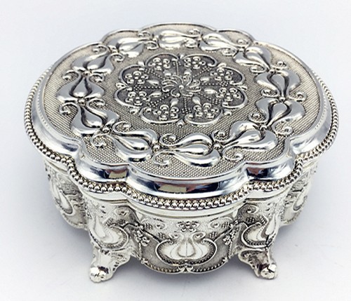 Μπιζουτιέρα Επάργυρη Στρογγυλή 104HQ22793