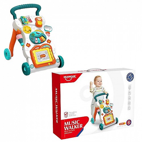 Μπεμπέ περπατούρα μουσικής 46x34x11cm ToyMarkt 941125