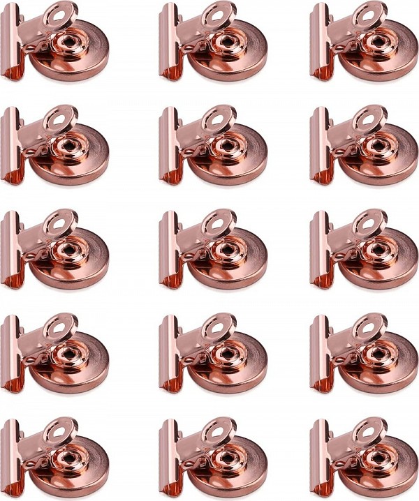 Navaris Σετ Μαγνητάκια Μεταλλικά Rose Gold 15τμχ 48475.81.15