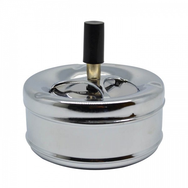 ΣΤΑΧΤΟΔΟΧΕΙΟ INOX ΜΕ ΚΑΠΑΚΙ ΑΝΤΙΑΝΕΜΙΚΟ 11,4x10εκ.ANKOR