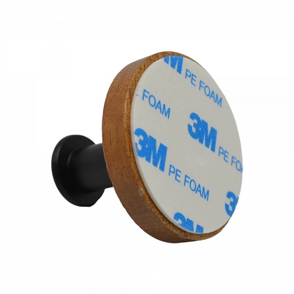 ΚΡΕΜΑΣΤΡΑ ΜΟΝΗ ΜΕ ΑΥΤΟΚΟΛΛΗΤΟ 3M ΞΥΛΟ ΑΚΑΚΙΑΣ 4,8x4,8x3,6εκ.ANKOR