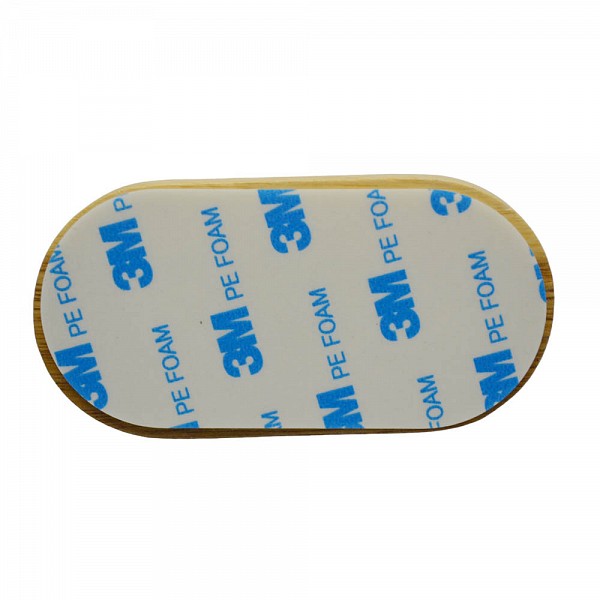 ΚΡΕΜΑΣΤΡΑ ΔΙΠΛΗ ΜΕ ΑΥΤΟΚΟΛΛΗΤΟ 3M ΞΥΛΟ ΑΚΑΚΙΑΣ 9x4,5x3,6εκ.ANKOR