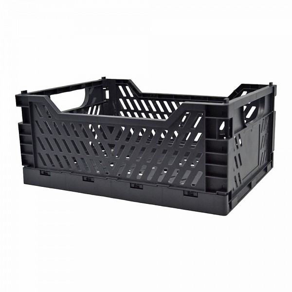 ΚΑΛΑΘΙ ΠΛΑΣΤΙΚΟ ΑΝΑΔΙΠΛΟΥΜΕΝΟ 4,5lt ΜΑΥΡΟ 25,5x16,5x10,4εκ. ANKOR