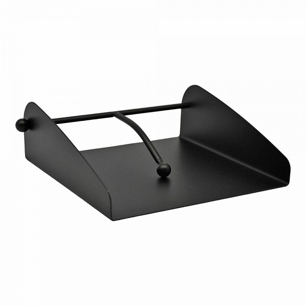 ΧΑΡΤΟΠΕΤΣΕΤΟΘΗΚΗ ΤΕΤΡΑΓΩΝΗ ΜΕΤΑΛΛΙΚΗ ΜΑΥΡΗ ΜΑΤ 17,5x17,5x6εκ.ANKOR