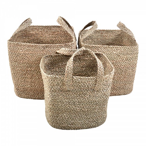 ΣΕΤ 3 ΤΕΜΑΧΙΩΝ ΚΑΛΑΘΙΑ ΨΑΘΙΝΑ ΣΕ ΦΥΣΙΚΟ ΧΡΩΜΑ ANKOR