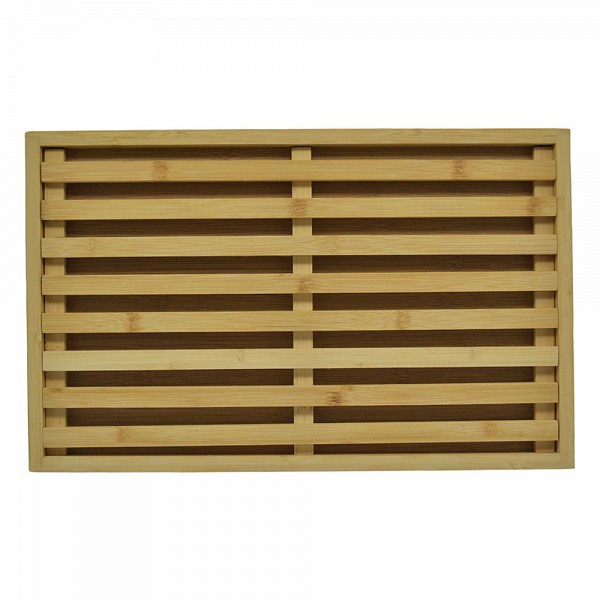 ΞΥΛΟ ΚΟΠΗΣ ΨΩΜΙΟΥ ΜΕ ΘΗΚΗ ΑΠΟ ΜΠΑΜΠΟΥ 40x25x2,2εκ. ANKOR