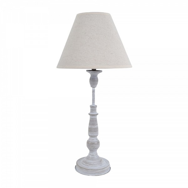 ΦΩΤΙΣΤΙΚΟ ΕΠΙΤΡΑΠΕΖΙΟ ΓΚΡΙ ΑΝΤΙΚΕ ΜΕ ΜΠΕΖ ΚΑΠΕΛΟ 23x23x49εκ.ANKOR