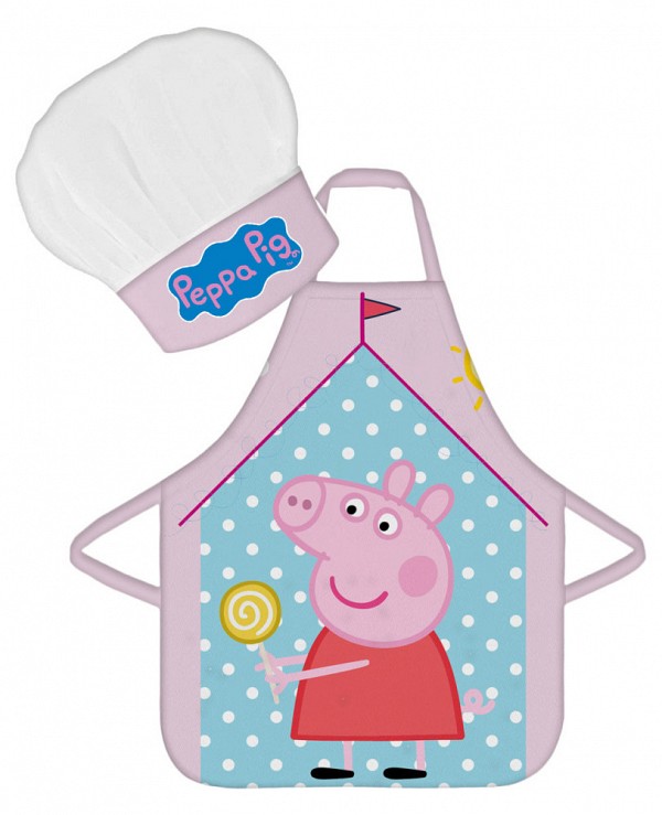Peppa Pig Seaside childrens apron 2-piece set
