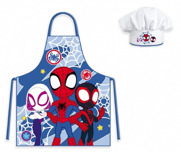 Spiderman Spidey childrens apron 2 piece set