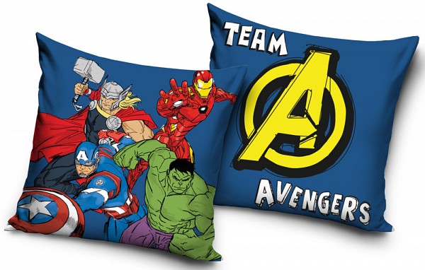 Avengers velvet cushion cover 40x40 cm