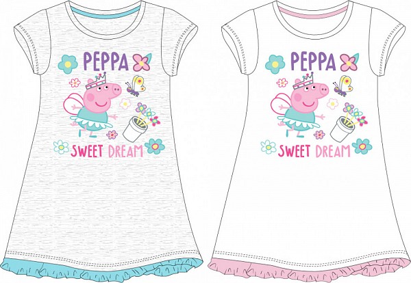 Peppa Pig childrens short nightgown 92-116 cm