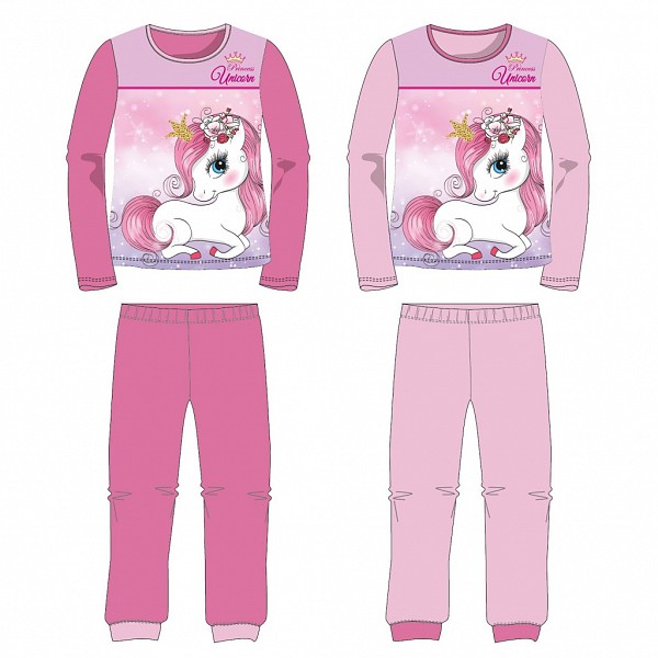 Unicorn Princess childrens long pajamas 3-8 years