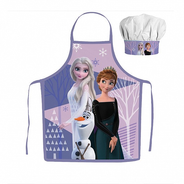 Disney Frozen Purple 2-piece kids apron set