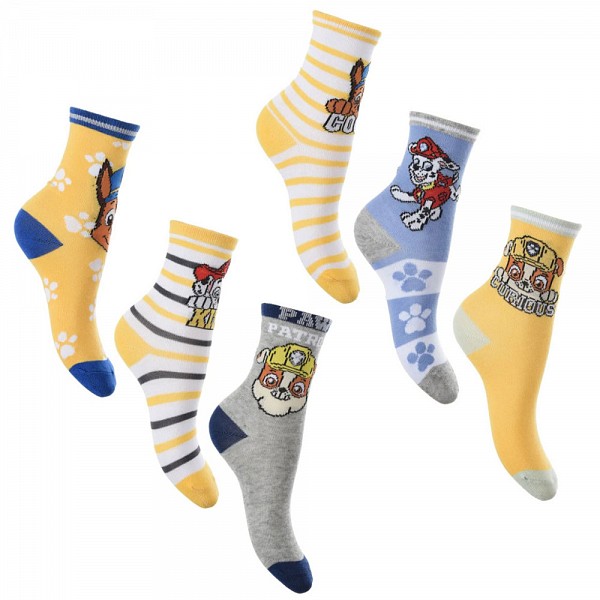 Paw Patrol childrens socks 23-34