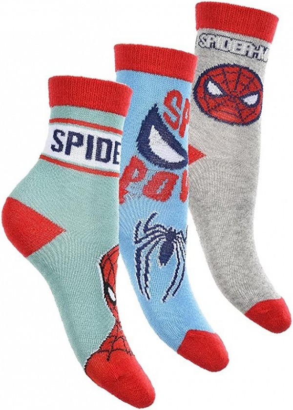 Spiderman kids socks 23-34