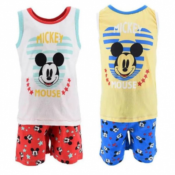 Disney Mickey  childrens short pajamas 3-8 years
