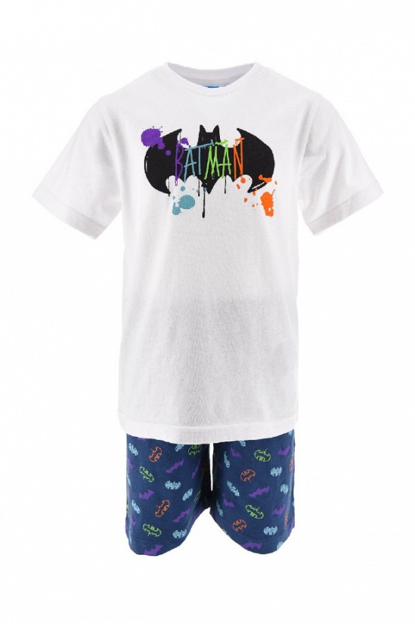 Batman childrens short pajamas 3-8 years