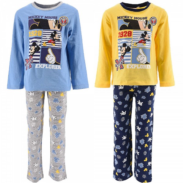 Disney Mickey  childrens long pajamas 3-8 years