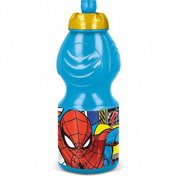 Spiderman Midnight Flyer bottle, sports bottle 400 ml