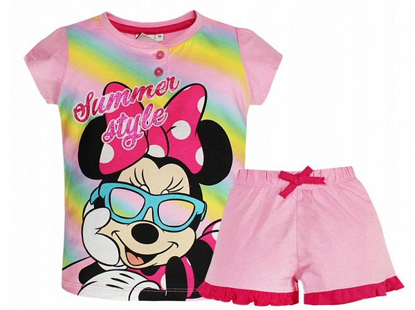 Disney Minnie  childrens short pajamas in gift box 3-8 years