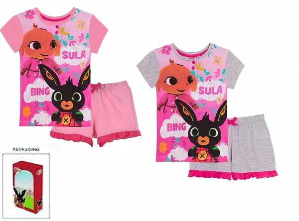 Bing childrens short pajamas in gift box 3-6 years