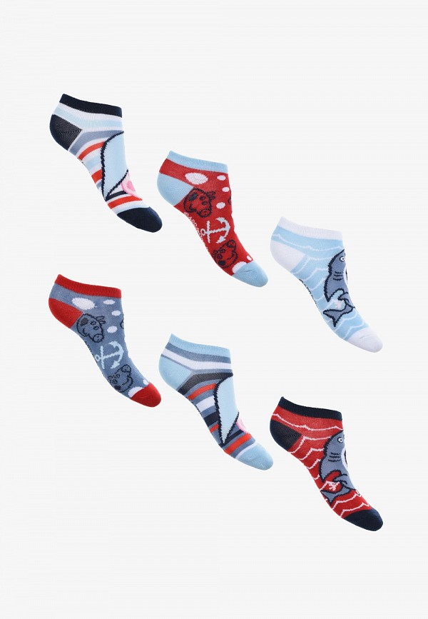 Peppa Pig Sea kids no-show socks 23-34